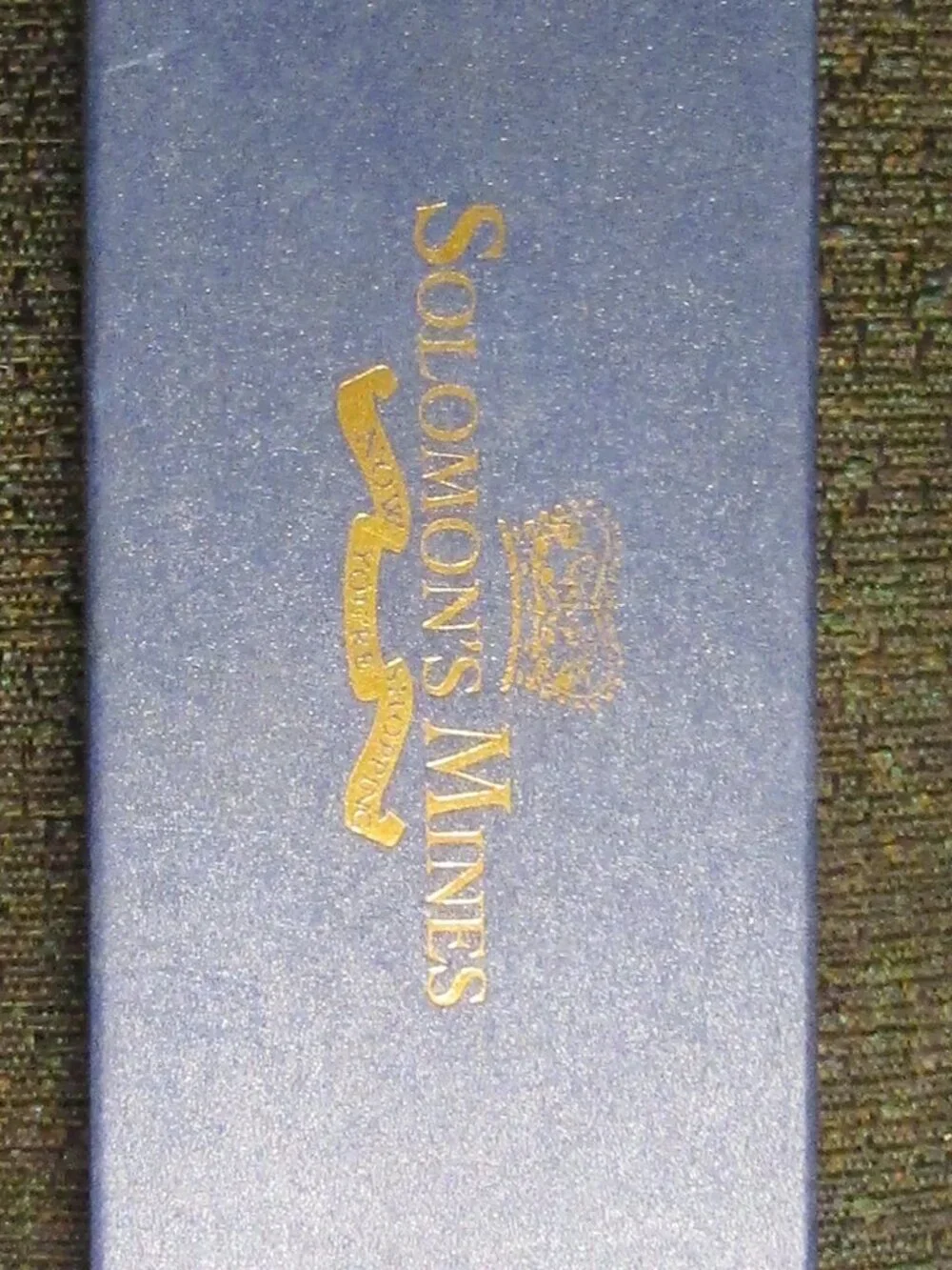 NIB SOLOMON'S MINES 925 Sterling Silver Italy Blues OPAL & CZ Stone 20